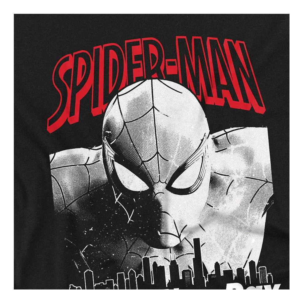 Black - Side - Spider-Man: Brand New Day Childrens-Kids Marvel T-Shirt
