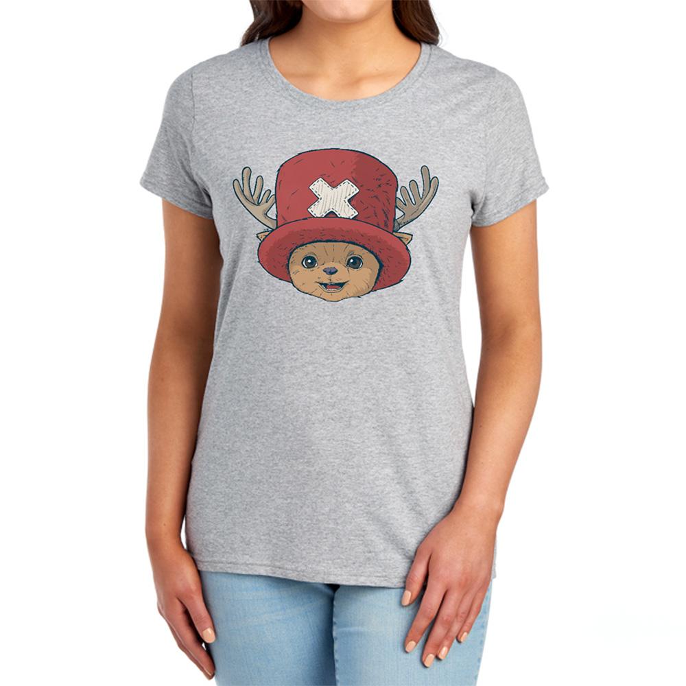 Athletic Heather - Lifestyle - One Piece Womens-Ladies Tony Tony Chopper Fitted T-Shirt