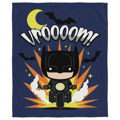 Multicoloured - Front - The Batman Vroom Blanket