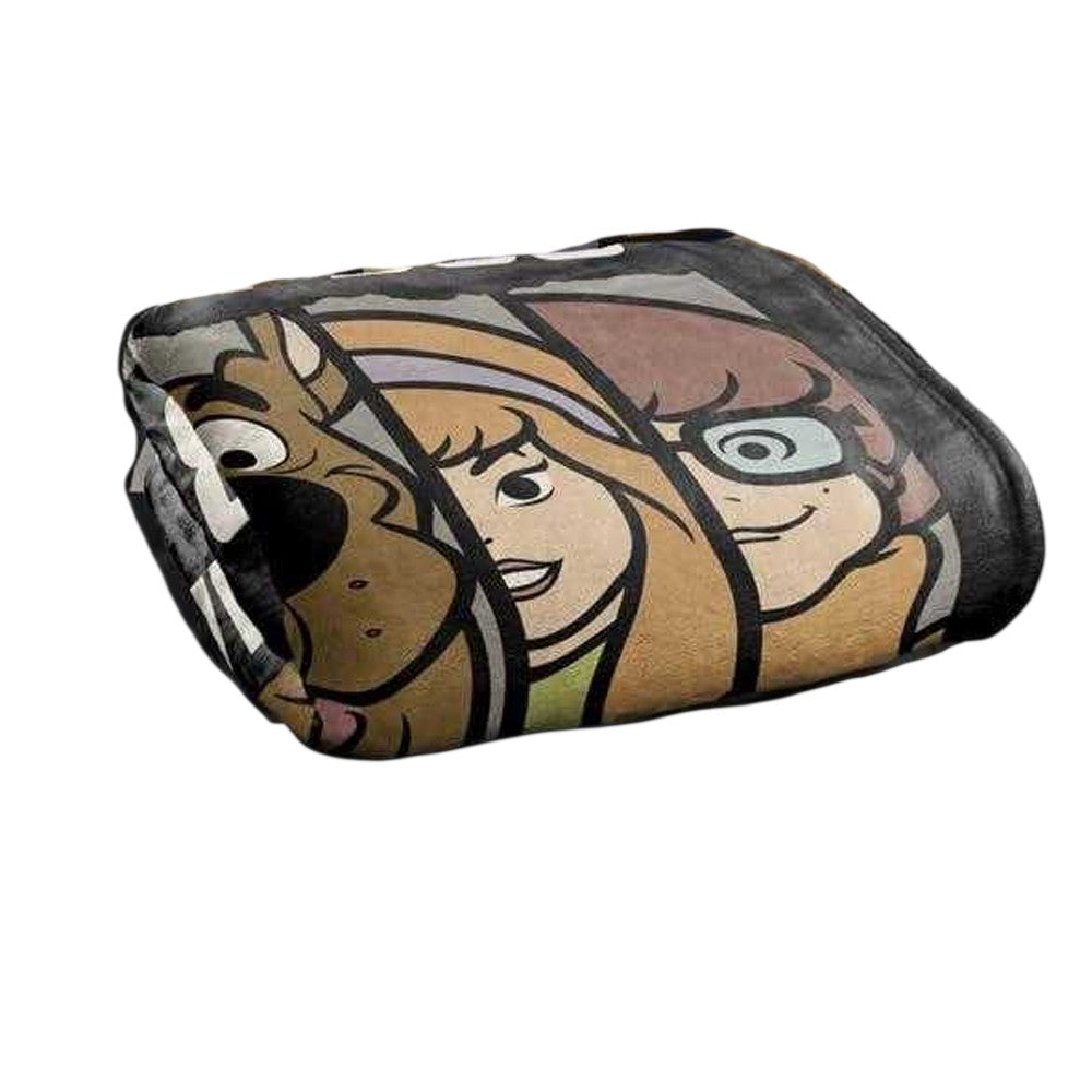 Multicoloured - Back - Scooby Doo Where Are You Fleece Blanket