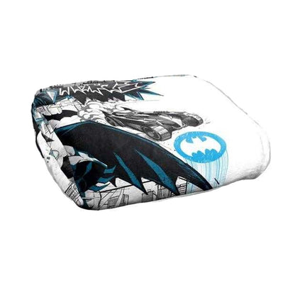 Multicoloured - Back - Batman Kanji Running Soft Touch Blanket
