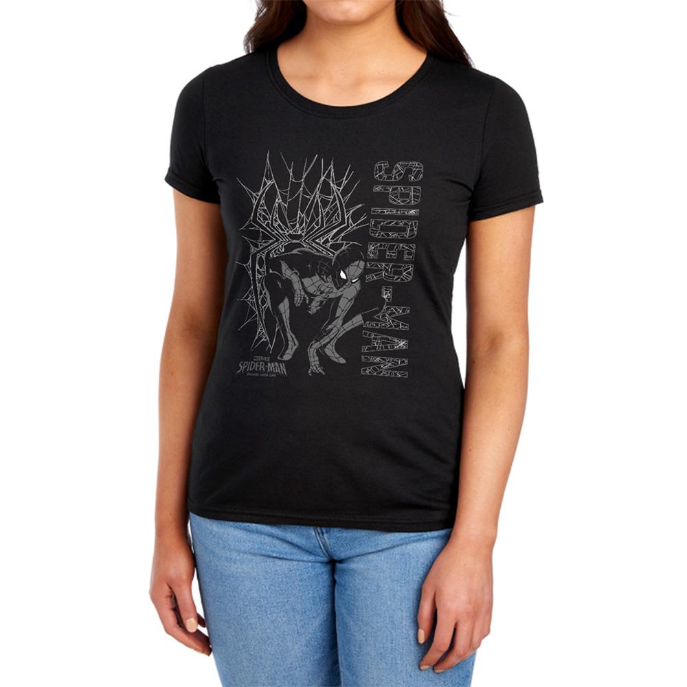 Black - Lifestyle - Spider-Man: Brand New Day Womens-Ladies Web Hero Fitted T-Shirt