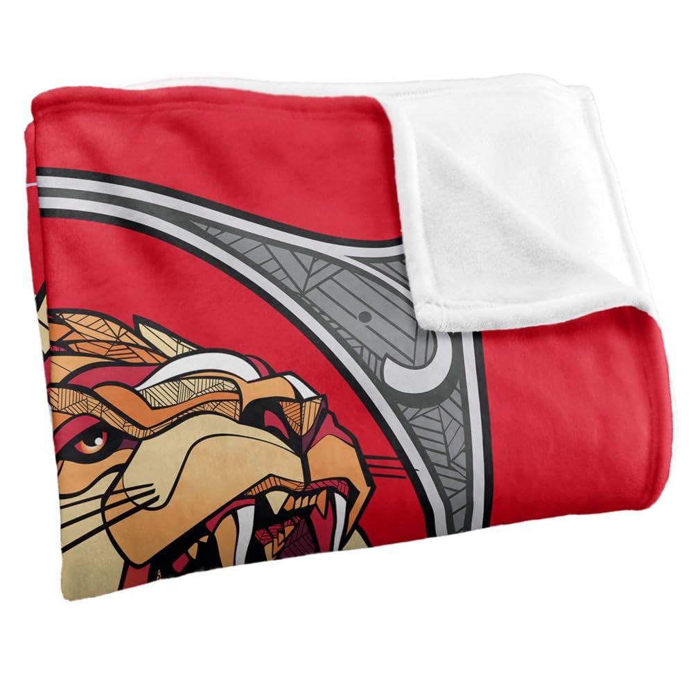 Multicoloured - Side - Harry Potter Silky Gryffindor Blanket