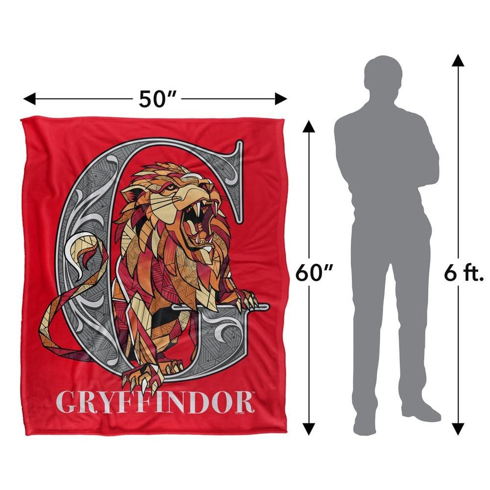 Multicoloured - Lifestyle - Harry Potter Silky Gryffindor Blanket