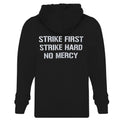 Black-Yellow-Red - Back - Cobra Kai Mens Logo Hoodie