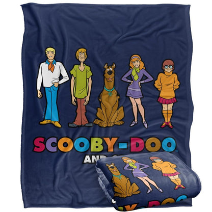 Multicoloured - Side - Scooby Doo Group Blanket