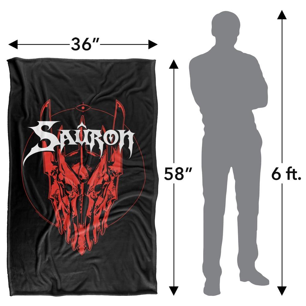 Multicoloured - Lifestyle - The Lord Of The Rings Silky Sauron Blanket