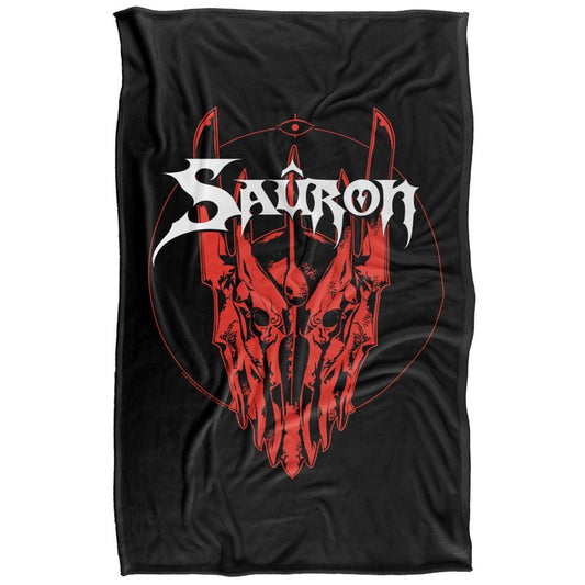 Multicoloured - Front - The Lord Of The Rings Silky Sauron Blanket