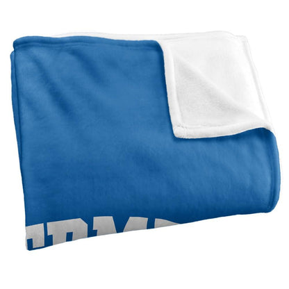 Multicoloured - Back - Superman Unisex Adult Last Son Of Krypton Collegiate Logo Throw