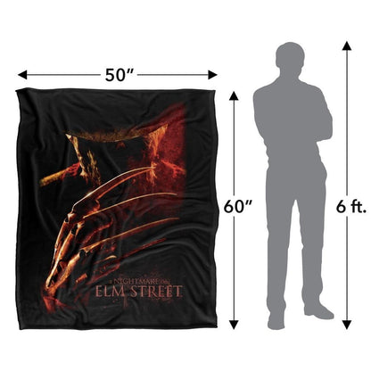 Multicoloured - Lifestyle - A Nightmare On Elm Street Fleece Freddy Krueger Blanket