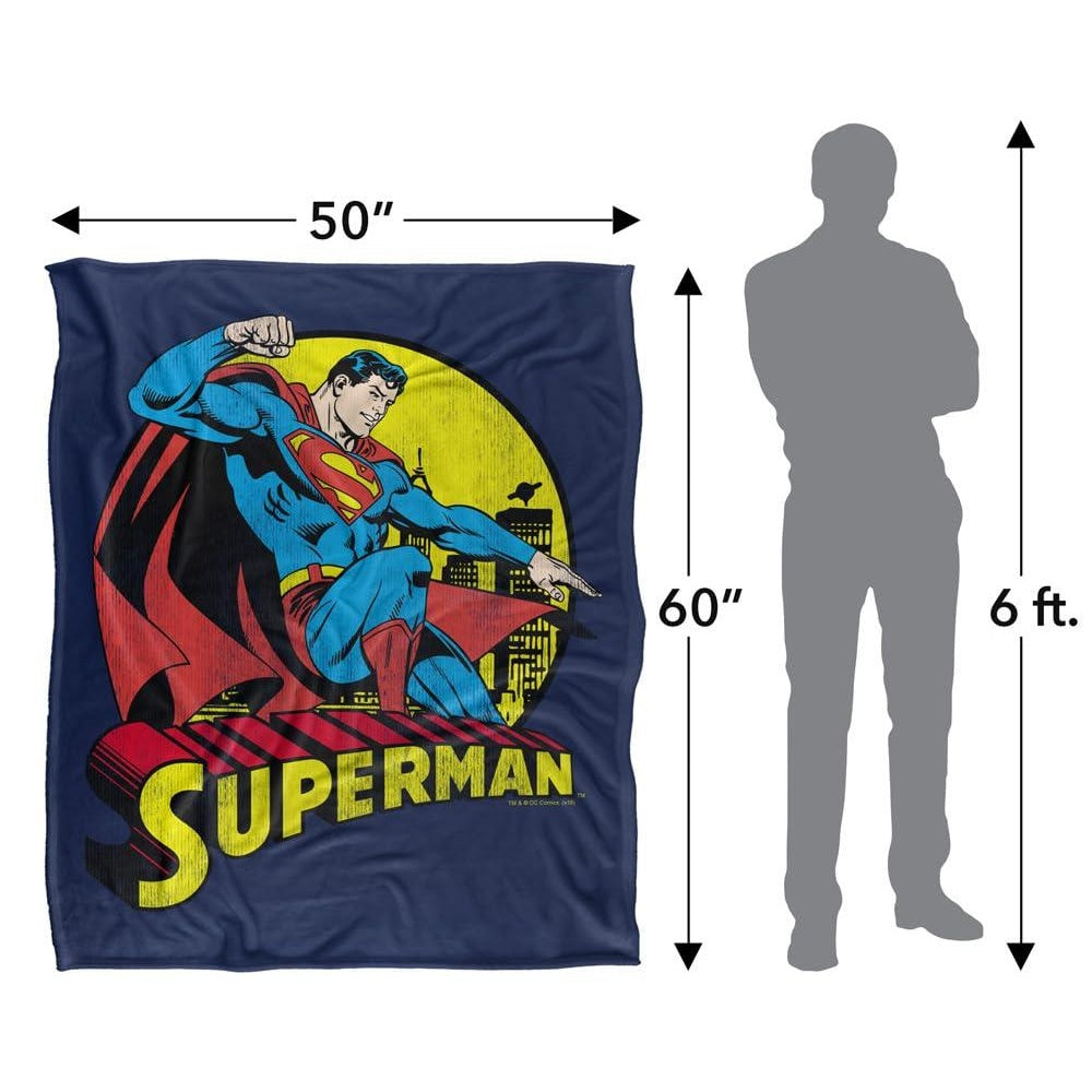 Multicoloured - Lifestyle - Superman Metropolis Fleece Superman Throw
