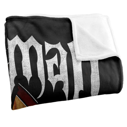 Multicoloured - Back - The Lord Of The Rings Graphic Print Saruman Blanket