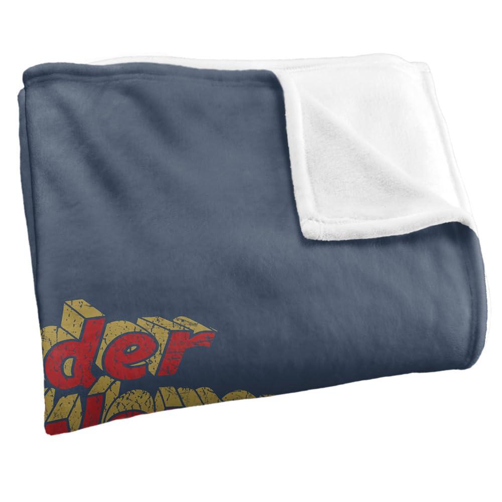 Multicoloured - Back - Wonder Woman Justice League Blanket