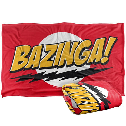 Multicoloured - Side - Big Bang Theory Bazinga! Soft Throw