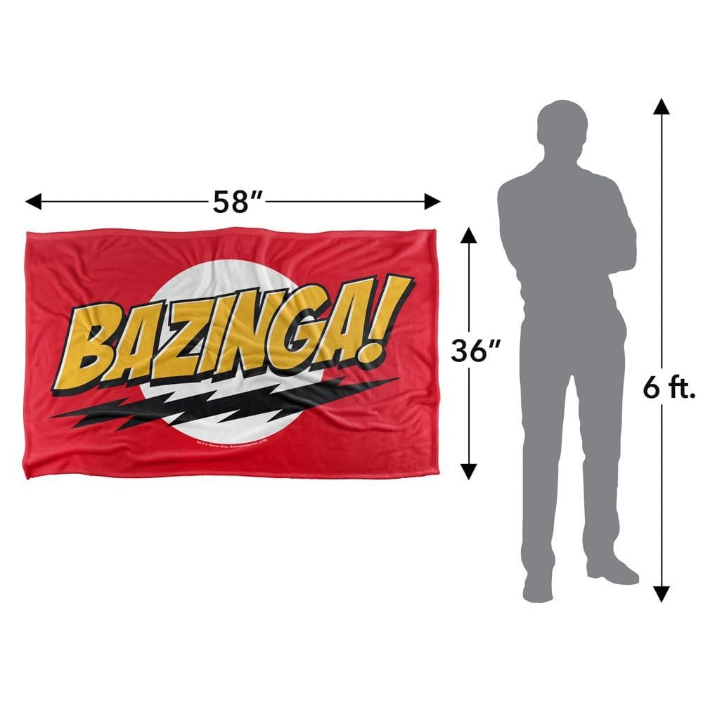 Multicoloured - Lifestyle - Big Bang Theory Bazinga! Soft Throw