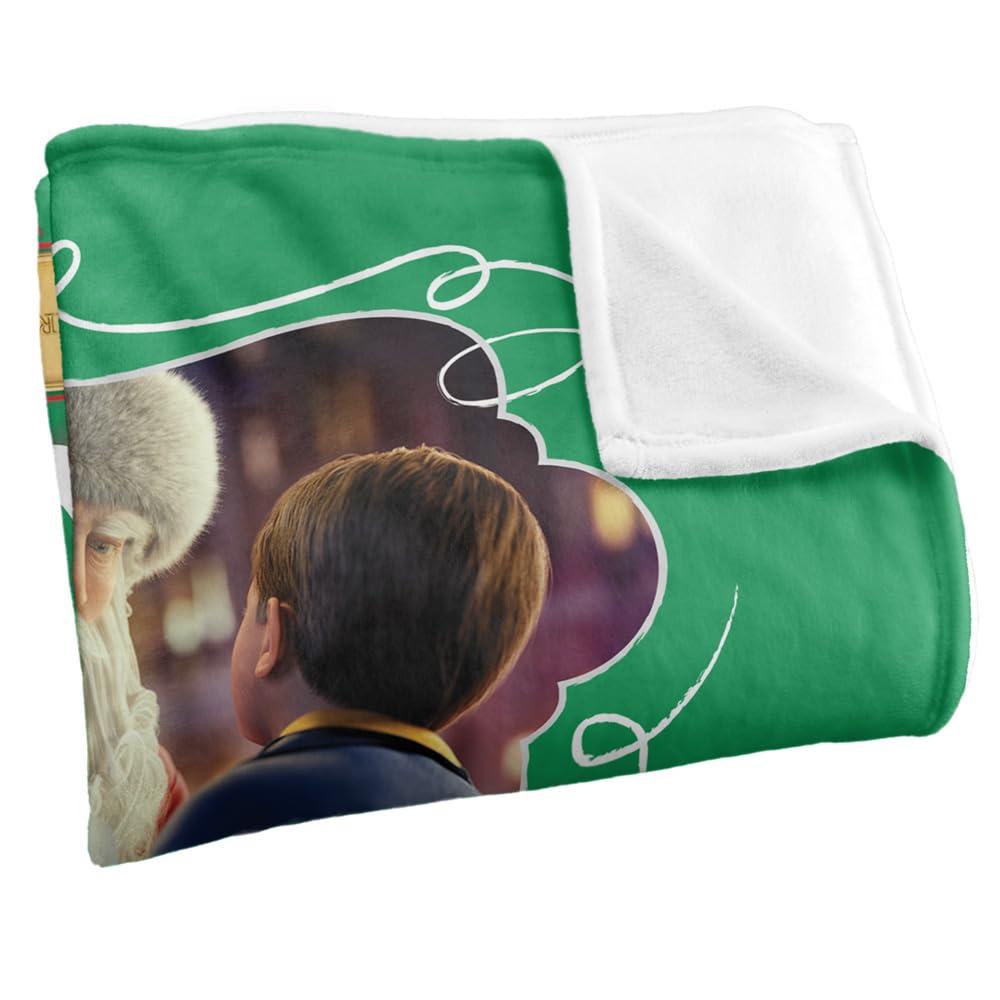 Multicoloured - Back - The Polar Express The Bell Still Rings For Me At Christmas Blanket