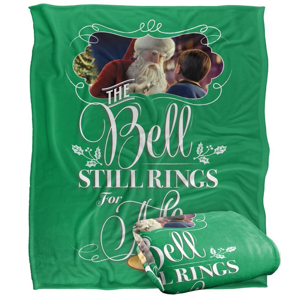 Multicoloured - Side - The Polar Express The Bell Still Rings For Me At Christmas Blanket