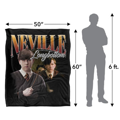 Multicoloured - Lifestyle - Harry Potter Silky Neville Longbottom Throw