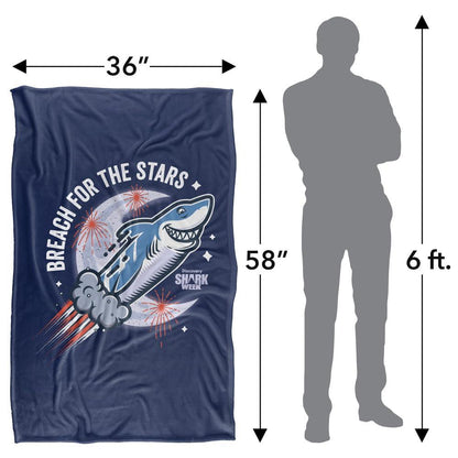 Multicoloured - Lifestyle - Shark Week Breach For The Stars Throw
