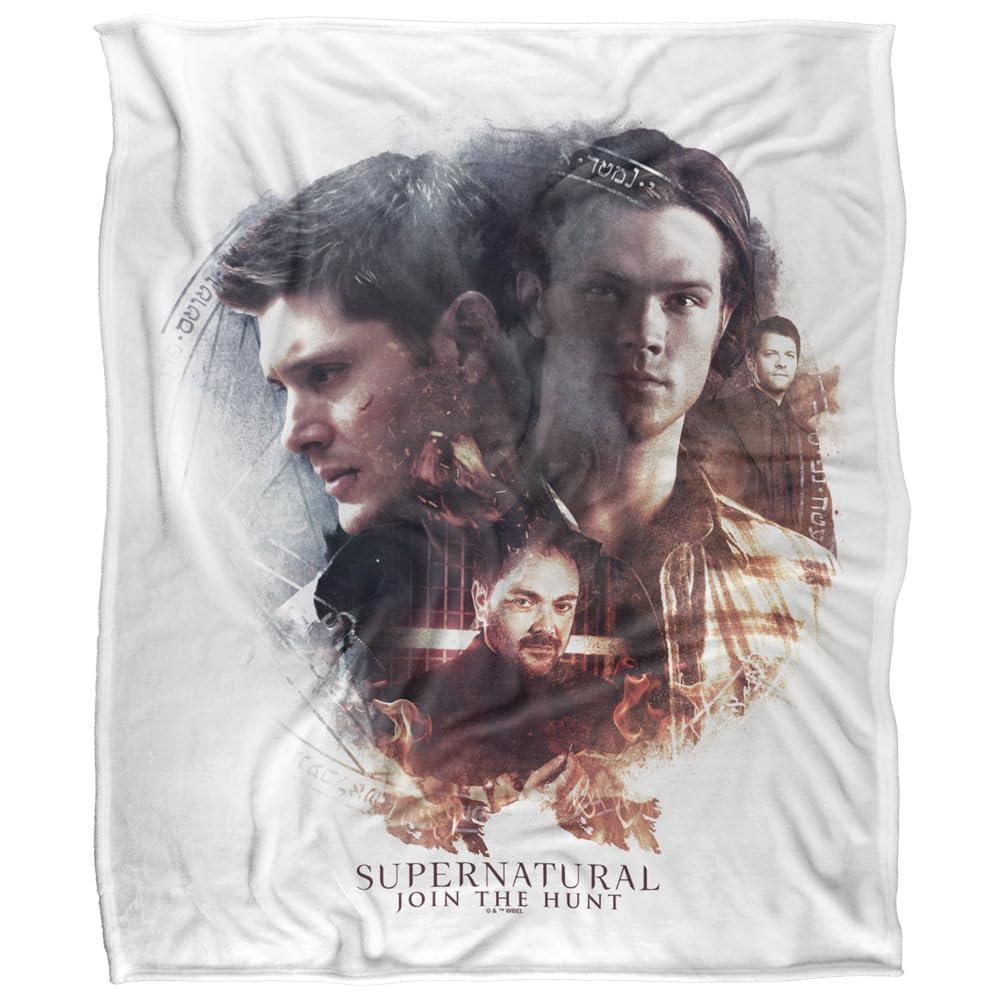Multicoloured - Front - Supernatural Join The Hunt Throw