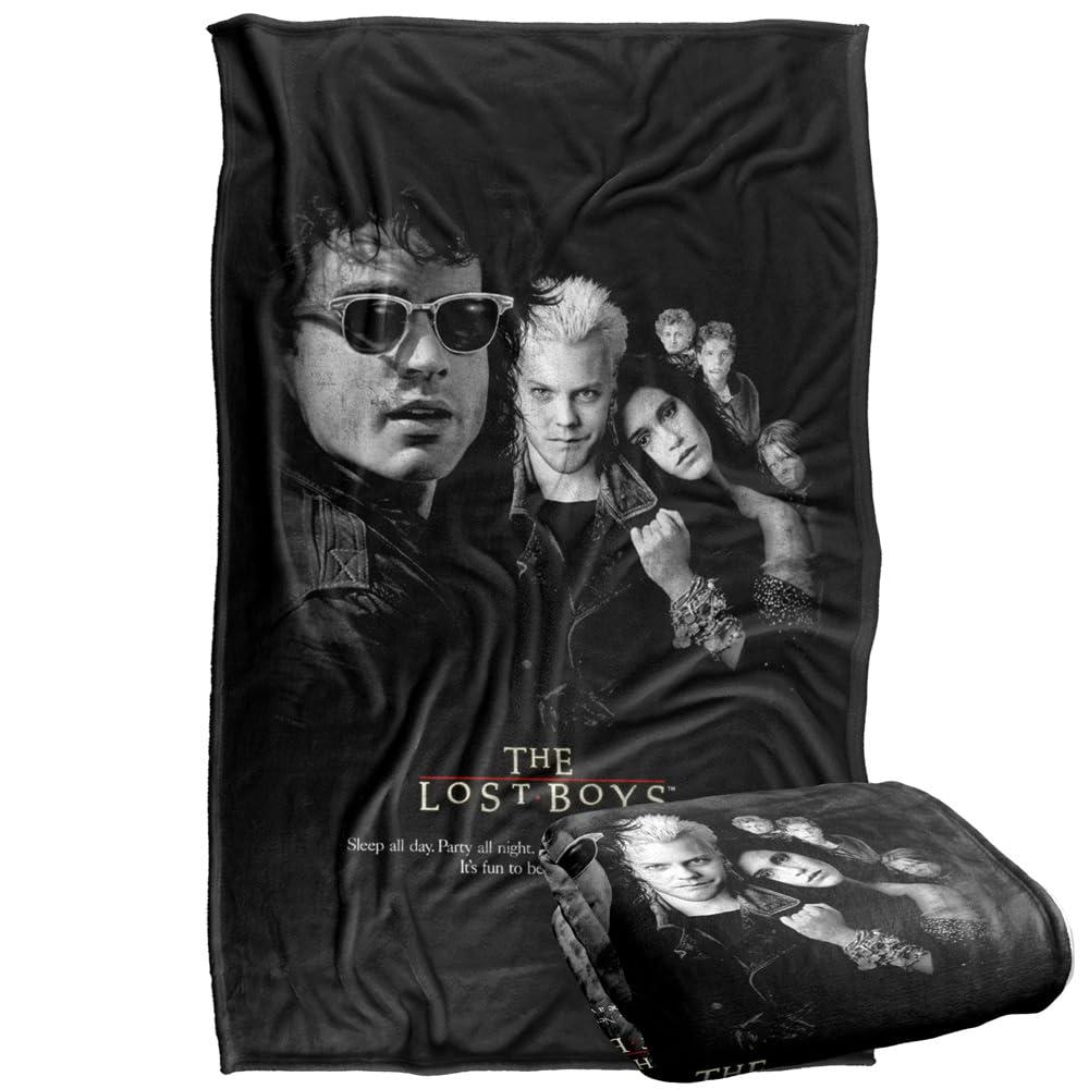Multicoloured - Side - The Lost Boys Fun To Be A Vampire Silky Blanket