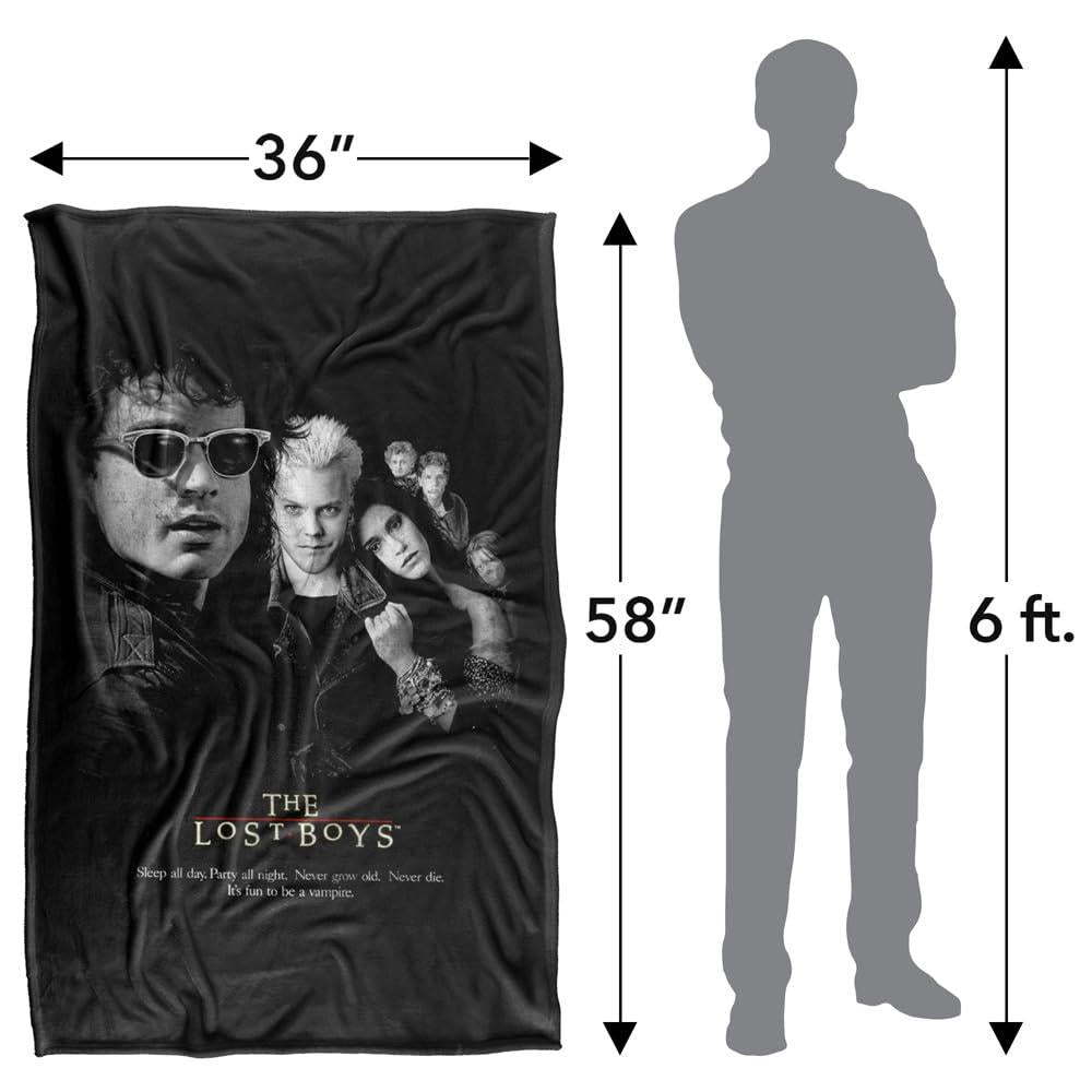 Multicoloured - Lifestyle - The Lost Boys Fun To Be A Vampire Silky Blanket