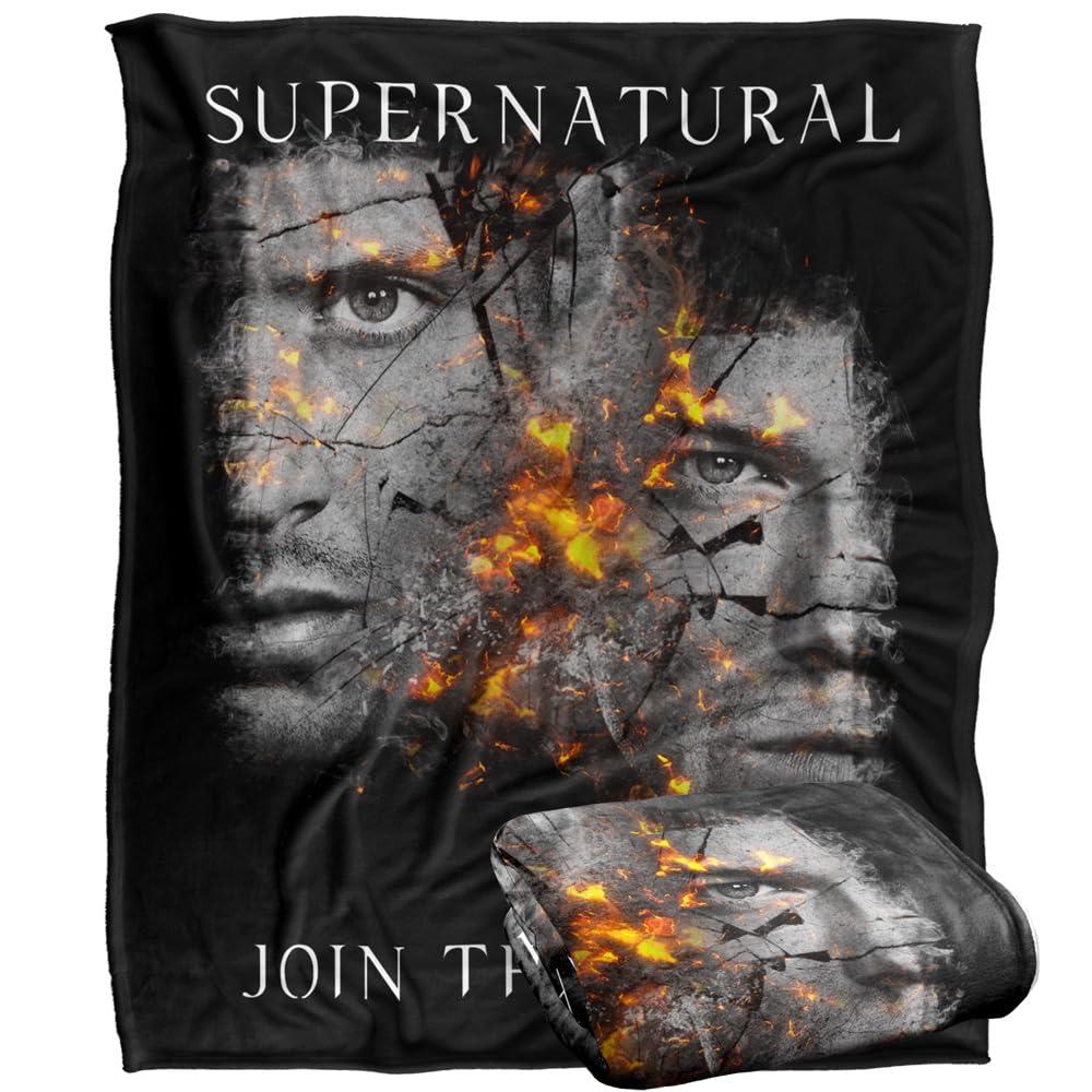 Multicoloured - Back - Supernatural Portrait Blanket