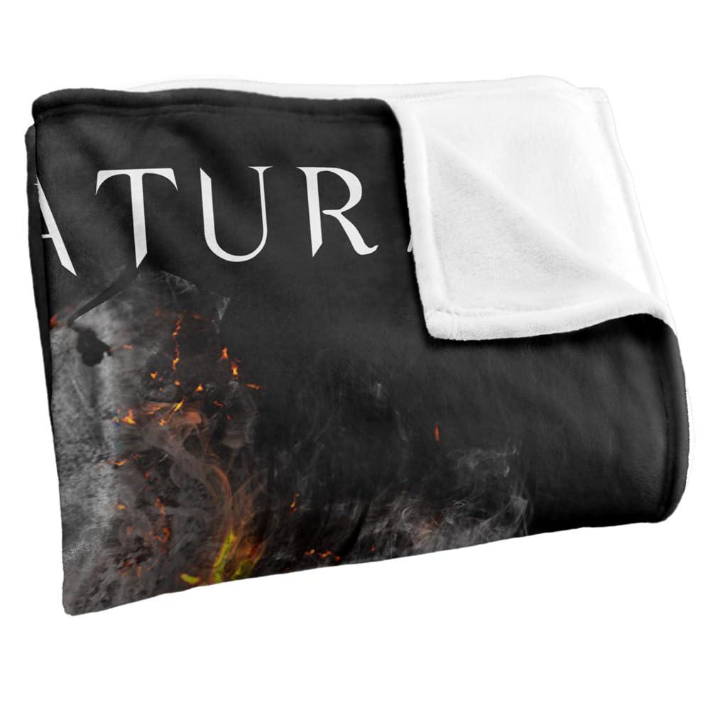Multicoloured - Side - Supernatural Portrait Blanket