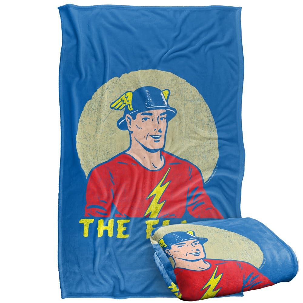 Multicoloured - Back - The Flash Soft Circle Blanket