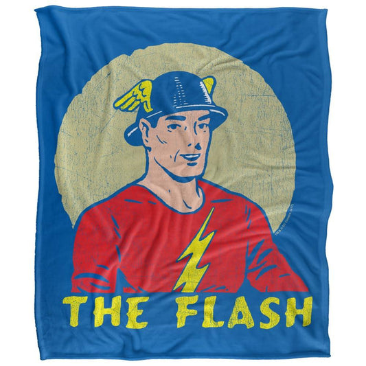 Multicoloured Faded - Front - The Flash Soft Circle Blanket