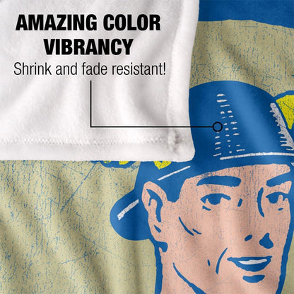 Multicoloured Faded - Lifestyle - The Flash Soft Circle Blanket