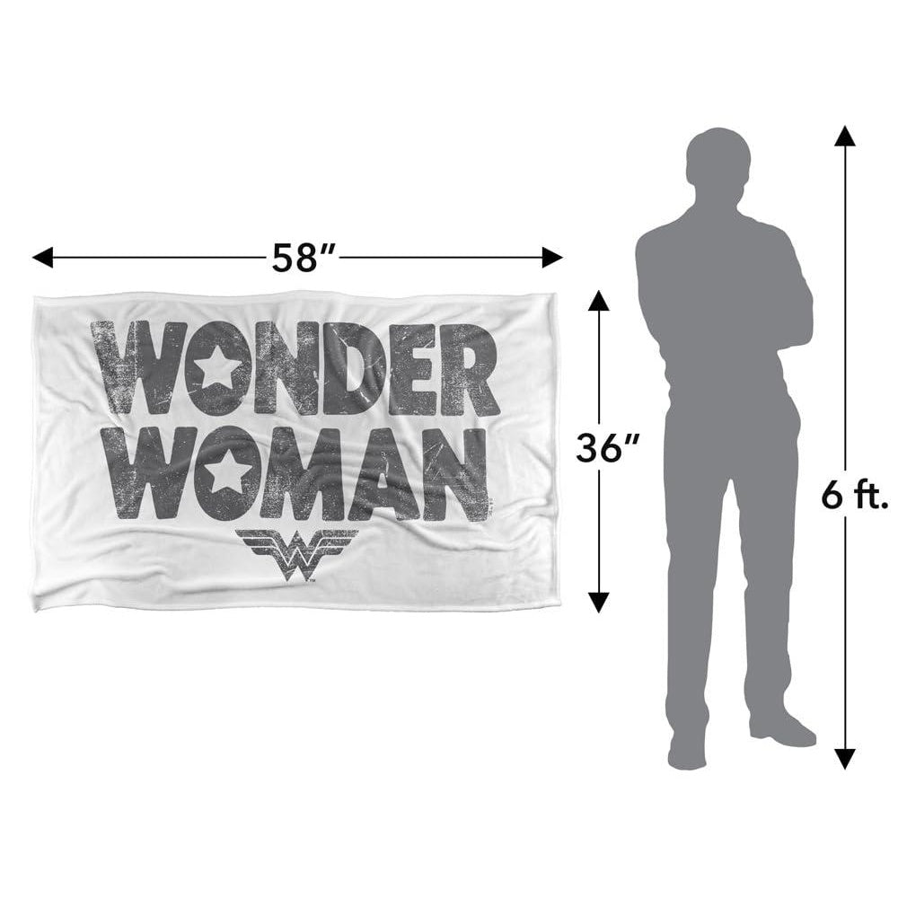 Multicoloured - Close up - Wonder Woman Star Logo Blanket