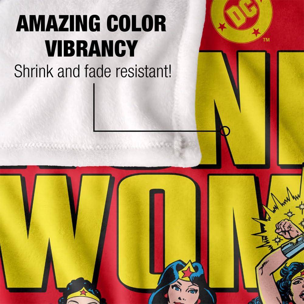 Multicoloured - Lifestyle - Wonder Woman Through The Years Blanket