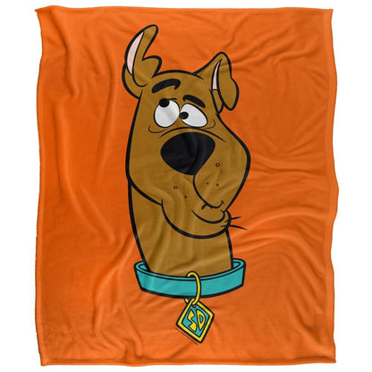 Multicoloured - Front - Scooby Doo Face Scooby Doo Throw
