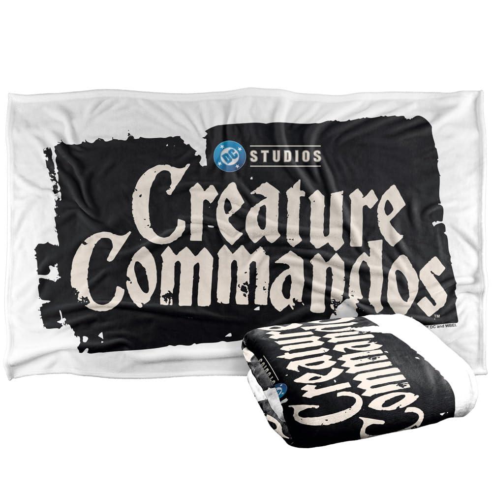 Multicoloured - Back - Creature Commandos Fleece Blanket