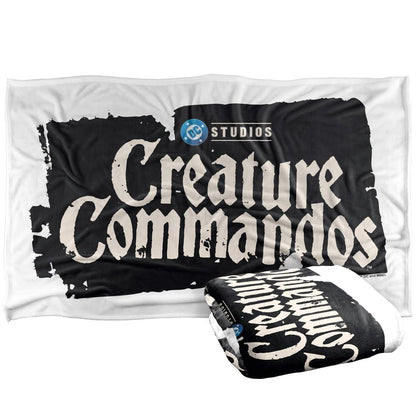 Multicoloured - Back - Creature Commandos Fleece Blanket