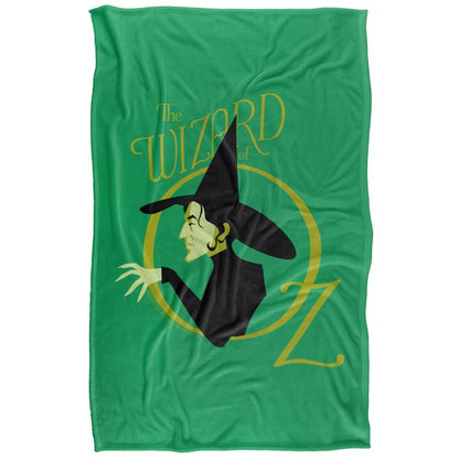 Multicoloured - Front - The Wizard Of Oz The Wicked Witch Of The West Blanket