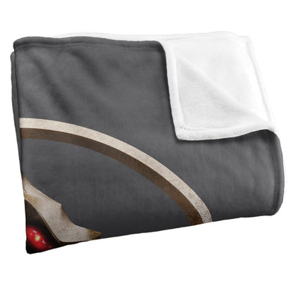 Multicoloured - Back - Mortal Kombat Fleece Logo Throw