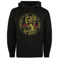 Black-Yellow-Red - Front - Cobra Kai Mens Logo Hoodie