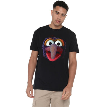 Black - Lifestyle - The Muppets Unisex Adult Gonzo Ringspun Cotton T-Shirt