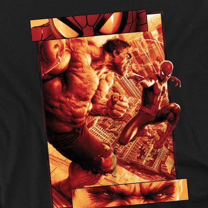 Black - Side - Spider-Man: Brand New Day Unisex Adult Hulk Parker Fight Long-Sleeved T-Shirt