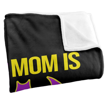 Multicoloured - Side - DC Brave As Batgirl Silky Mothers Day Throw