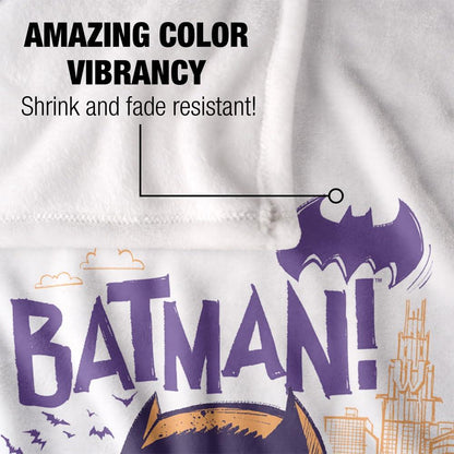 Multicoloured - Lifestyle - Batman Silky Chibi Throw