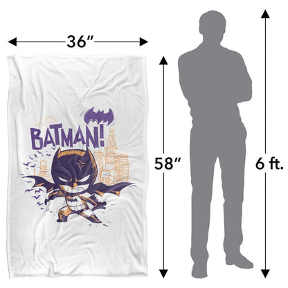 Multicoloured - Close up - Batman Silky Chibi Throw