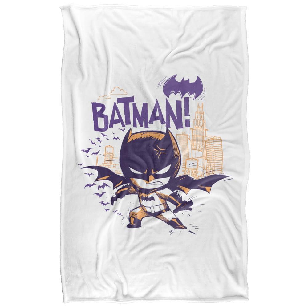 Multicoloured - Front - Batman Silky Chibi Throw