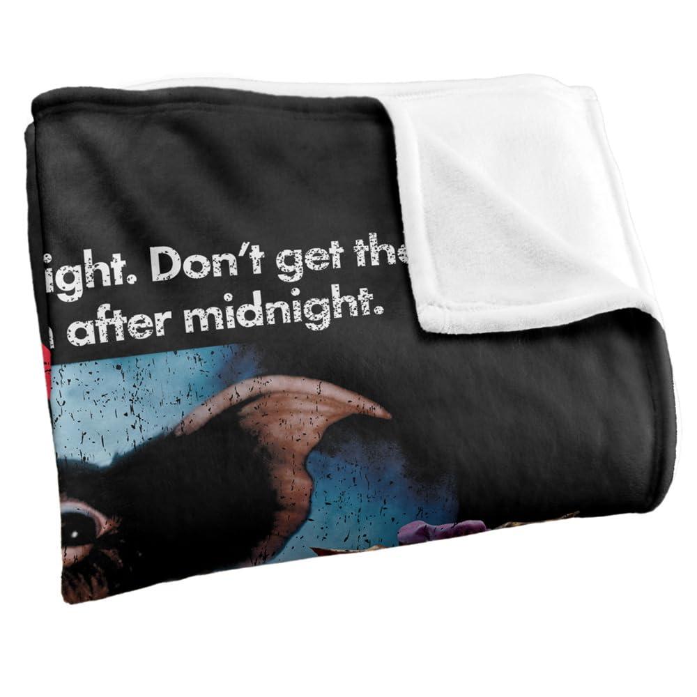 Multicoloured - Side - Gremlins Movie Poster Mogwai Blanket