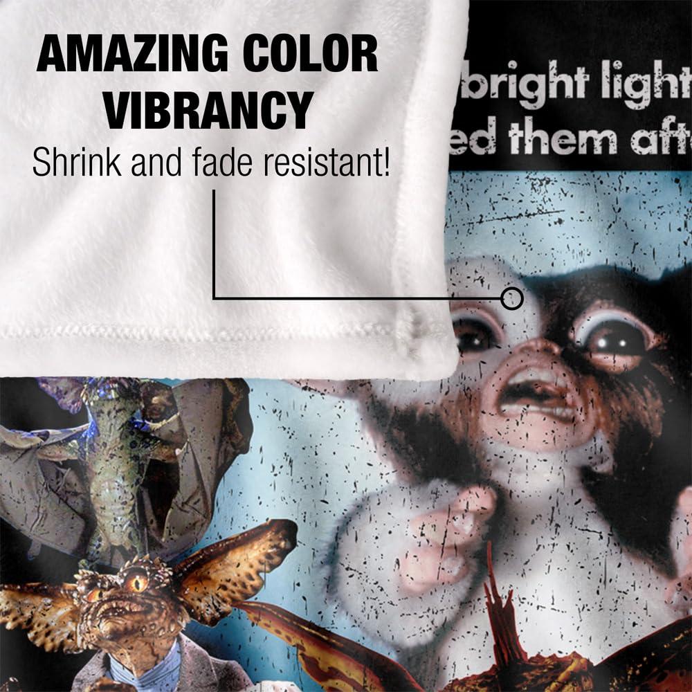 Multicoloured - Lifestyle - Gremlins Movie Poster Mogwai Blanket
