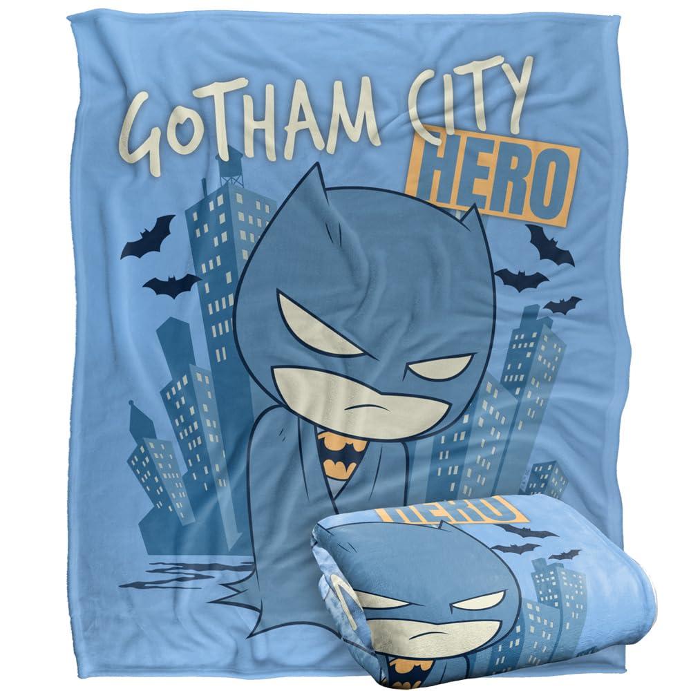 Multicoloured - Back - Batman Gotham City Hero Throw