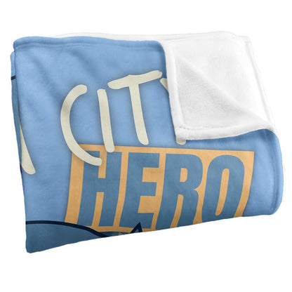 Multicoloured - Side - Batman Gotham City Hero Throw