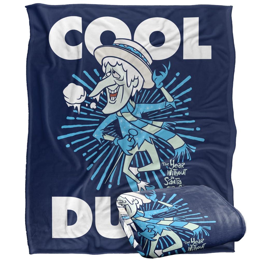 Multicoloured - Back - The Year Without A Santa Claus Cool Dude Silky Blanket